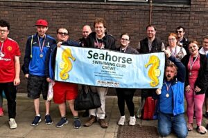 Seahorse swimmers strike gold at Manchester gala