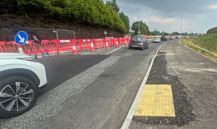 A51 Reaseheath Bypass - pathway ends abruptly (1)