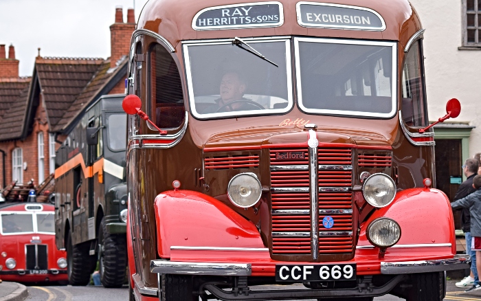 Bedford van in the vehicle parade (1)