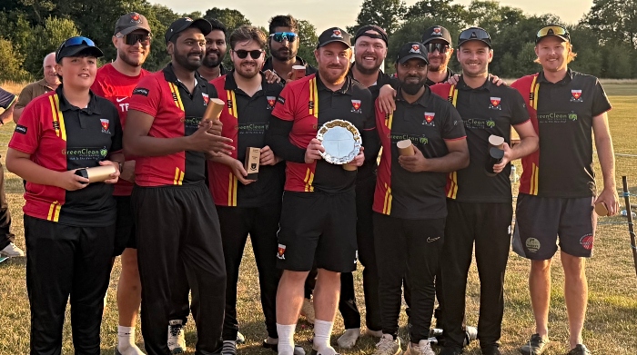Crewe Vagrants win plate