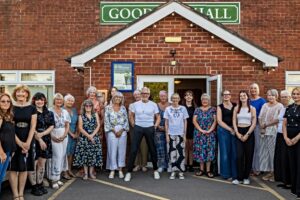 Nantwich salon “says it with flowers” at WI’s 75th anniversary celebration
