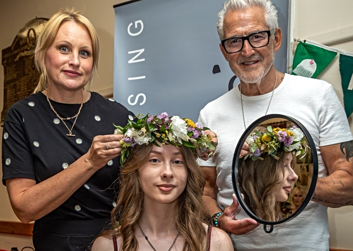 Faddiley WI and Steve Burgin salon celebration
