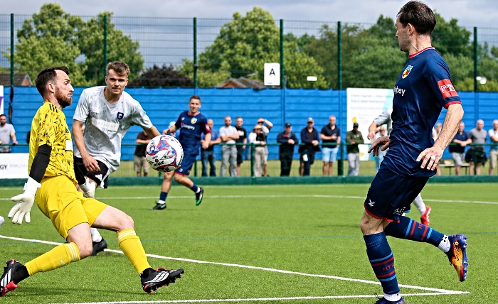 First-half - third Dabbers goal - Bircumshaw with a little dink over the keeper (1)