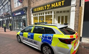 Four shops in Nantwich and Crewe closed down in police operation