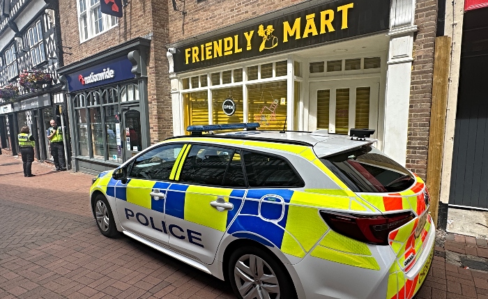 Friendly Mart police closure