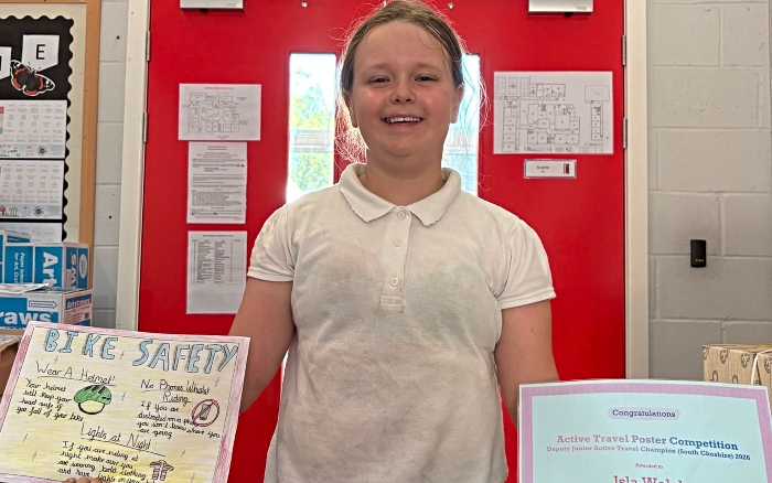 Isla Welch of Shavington Primary School, one of the runner-ups (1)