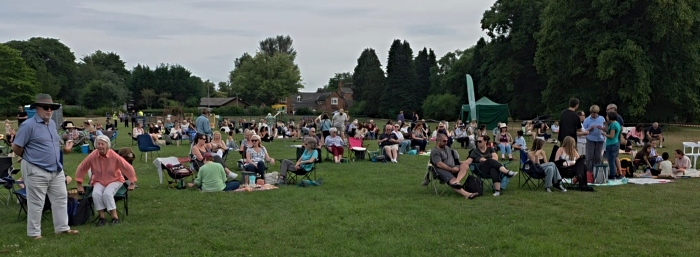 Screening on Brookfield park