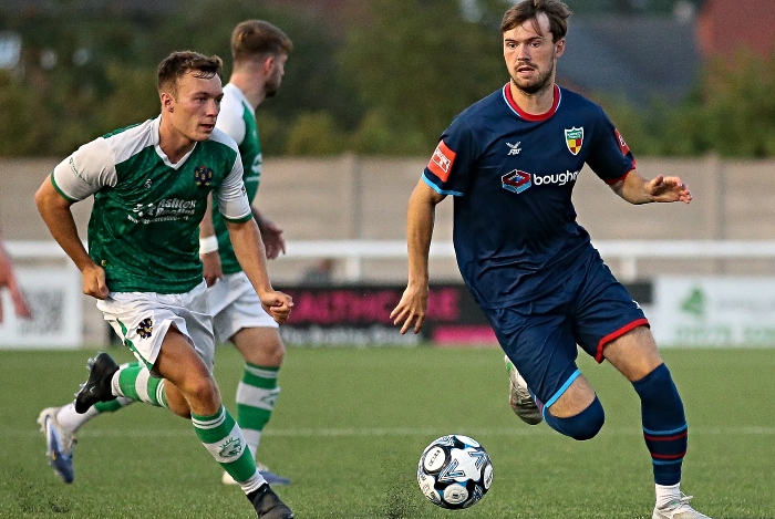 Second-half - Nantwich Town on the ball (1)
