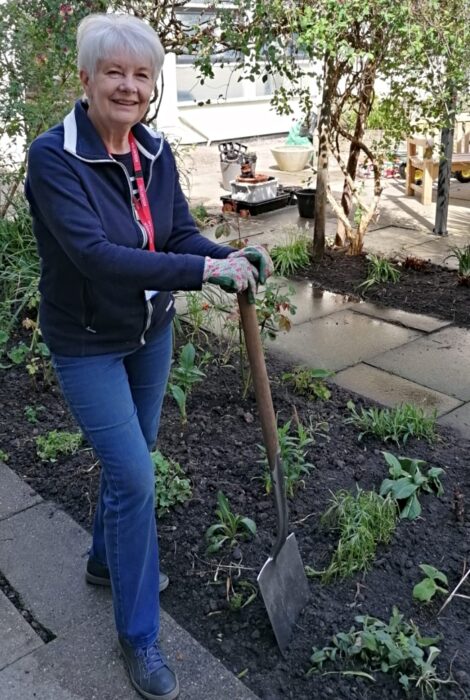 Sue at Leighton Hospital (1)
