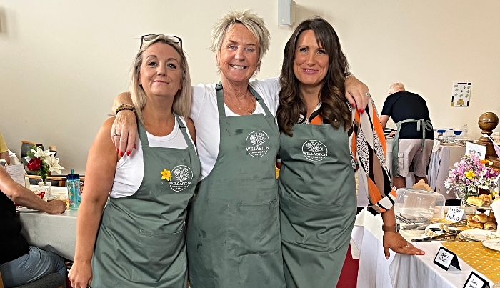 Willaston community cafe volunteers