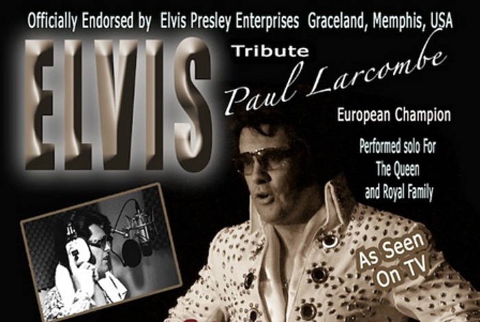 Elvis tribute act - 20th march 2016 poster copy