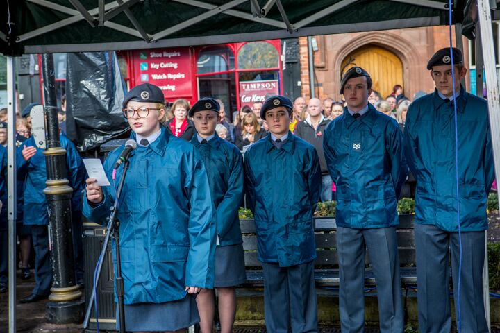 Armistice centenary in Nantwich 2