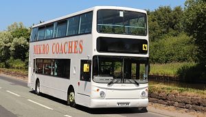 Nantwich bus service to Leighton Hospital saved by Mikro Coaches