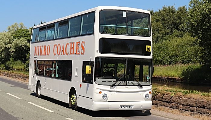 A Mikro bus, new 78 service Nantwich to Leighton Hospital