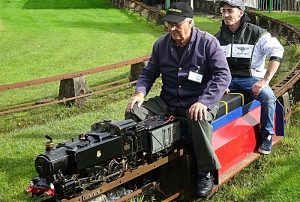 South Cheshire Model Engineering Society stage Macmillan fundraiser