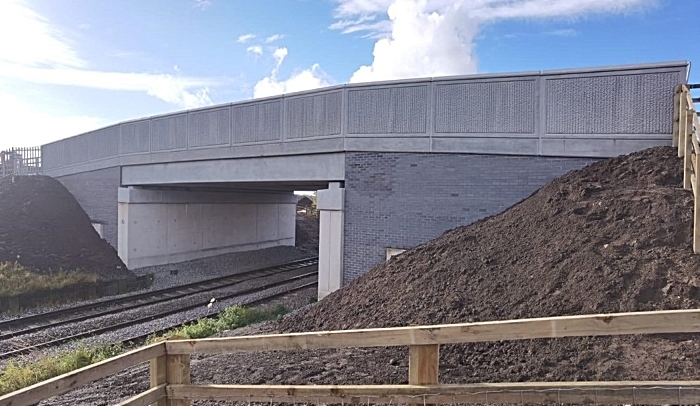 A530 road bridge over railway