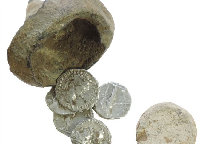 Coins and Hoards day - Acton hoard - Image courtesy of the Portable Antiquities Scheme