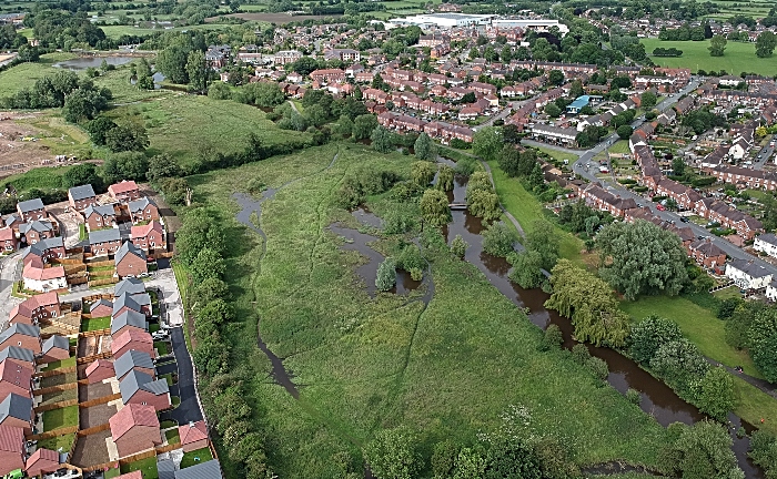 floods recede in nantwich June 15