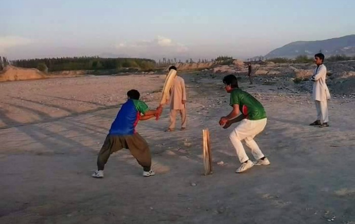 Afghanistan cricket team in Kabul