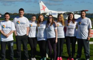Alextra accountants boost Leighton Hospital MRI appeal with skydive