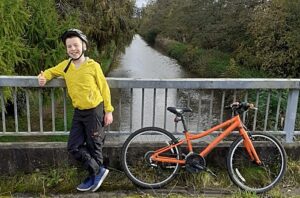 Wrenbury youngster cycles 150 miles in aid of RNLI