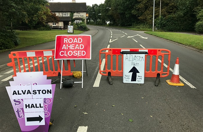 Alvaston Hall and businesses hit by A530 closure