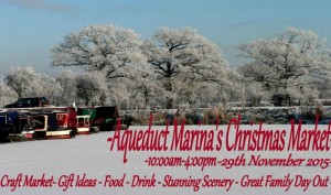 Aqueduct Marina near Nantwich to stage weekend of Christmas events