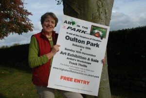 Art in Park, Susan Sellers Cheshire High Sheriff