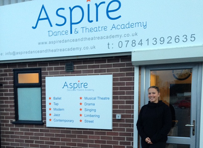 Aspire dance academy in Crewe and owner Emma Russell