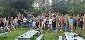 BMX bike fans reunite in South Cheshire for annual social ride