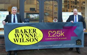 Nantwich estate agent pledges £25,000 to causes to celebrate 25th year