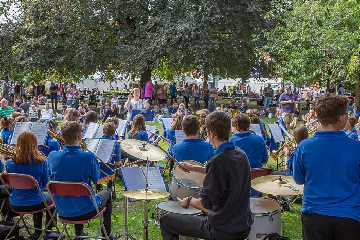 Band on Church Green - food festival