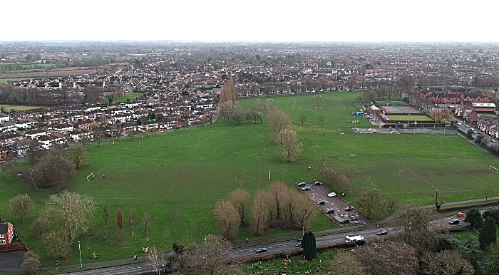 Barony Sports complex in Nantwich