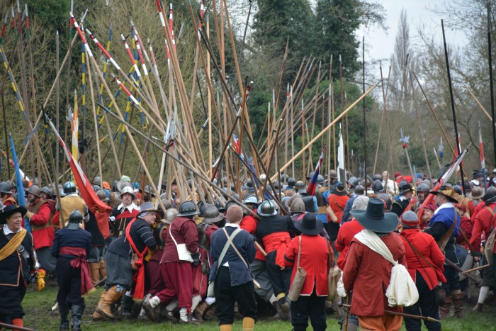 Battle of Nantwich 2016 on Mill Island