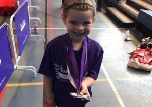 Six-year-old Nantwich girl scoops silver at regional gymnastics competition
