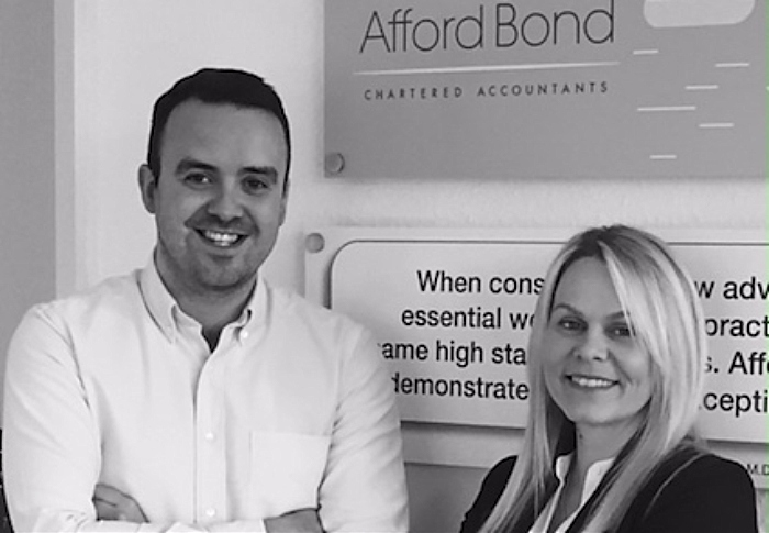 Ben Edwards and Sarah Glass of Afford Bond (1)