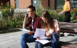 Brine Leas celebrates GCSE success under new grading system