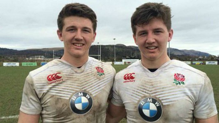 Sale Sharks - Ben and Tom Curry, former Crewe & Nantwich RUFC twin stars