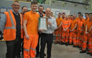 Bombardier apprentice scoops top honours at Reaseheath College