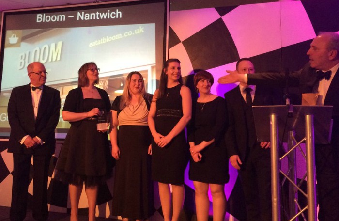 Bloom team wins Best Sandwich shop at taste cheshire 2016 awards