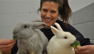 Nantwich animal students back “adopt a rabbit” month