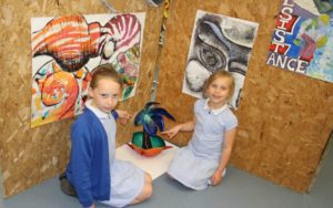 Art students from Brine Leas show off their talents