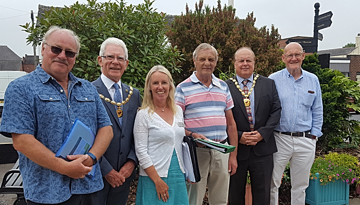 Britain in Bloom - judges visit Nantwich