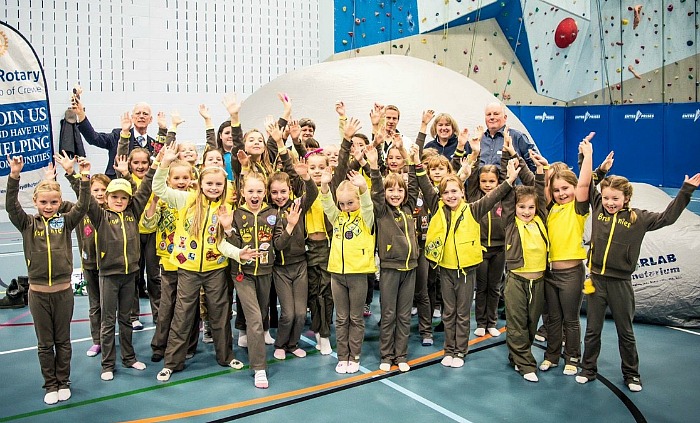 Science Day - brownies-at-south-cheshire-college-science-event