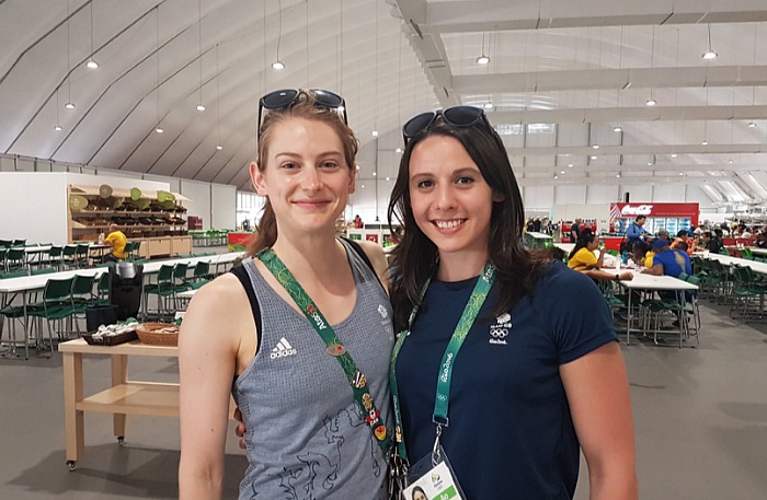 Bryony Page and Yana Radcliffe, Malbank at Rio