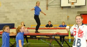 Olympics medal hero Bryony returns to Malbank School in Nantwich