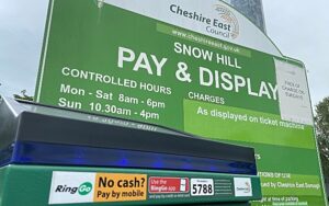 Cheshire East to consult on Sunday and evening parking charges