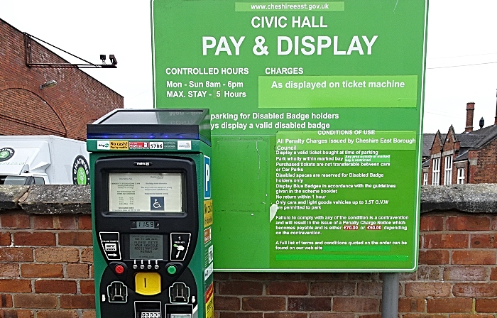 New Cheshire East parking charges could be increased by January 2025 