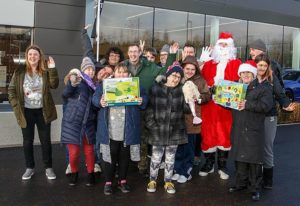 Car dealerships team up to give Cheshire kids Christmas boost