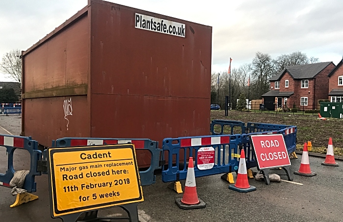 Cadent Gas Ltd – road closed for 5 weeks (1)